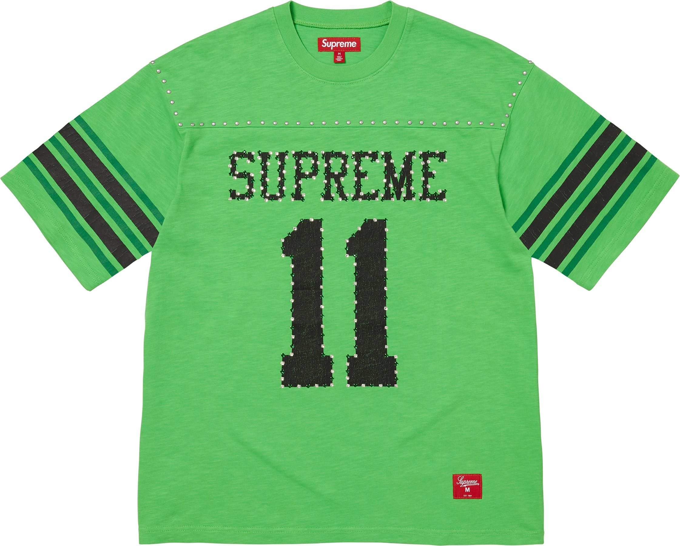 Studded S/S Football Top view 3